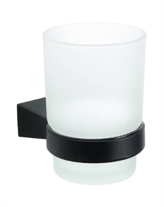 Стакан для зубных щеток Trend FX-97806 Черный матовый Fixsen