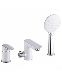 Смеситель на борт ванны Cloud CLOSB30i07 Белый, хром Iddis