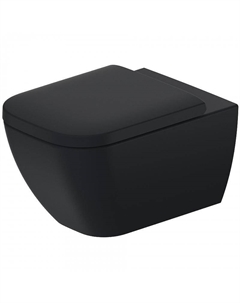 Унитаз Happy D.2 2222098900 подвесной Антрацит матовый без сиденья Duravit