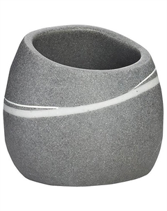 Стакан для зубных щеток Little Rock 22190107 Серый Ridder