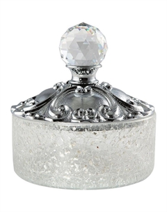 Контейнер для хранения Cristalia 16793 Хром с кристаллом Swarovski Migliore
