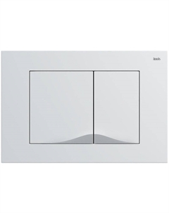 Клавиша смыва Unifix UNI05MWi77 Белая матовая Iddis