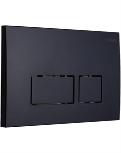 Клавиша смыва Space 297680 Черная матовая Logan