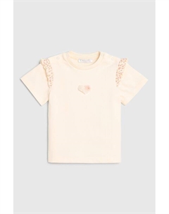 Футболка хлопковая с рюшами Choupette