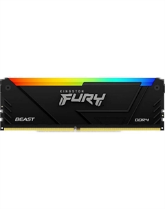 Оперативная память KINGSTON FURY Beast RGB DIMM DDR4 16GB 3200 MHz (KF432C16BB2A/16) Kingston