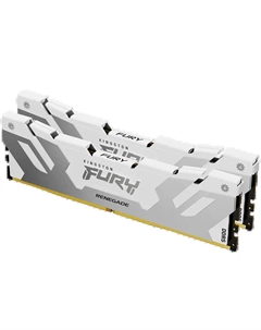 Оперативная память KINGSTON FURY Renegade RGB White DIMM DDR5 32GB (2x16Gb) 6400 MHz (KF564C32RWK2-32) Kingston