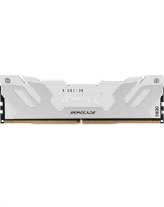 Оперативная память KINGSTON FURY Renegade RGB White DIMM DDR5 16Gb 7200 MHz (KF572C38RW-16) Kingston