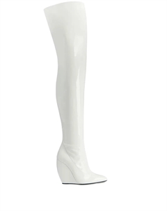 Ботфорты Preety 105 с заостренным носком, белый Giuseppe zanotti