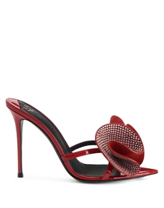 Мюли с аппликацией, красный Giuseppe zanotti