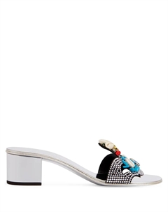 Мюли Turchesite 40, черный Giuseppe zanotti