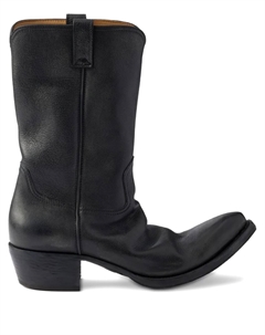 Ботильоны с заостренным носком, черный Prada