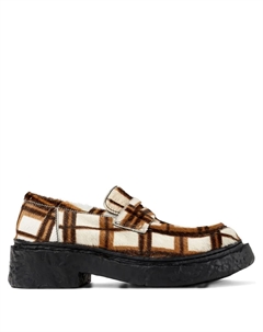 Лоферы Vamonos в клетку, белый Camper lab