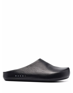 Фактурные слиперы, черный Marni