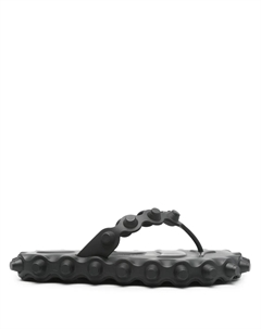 Шлепанцы с заклепками, черный Alexander wang