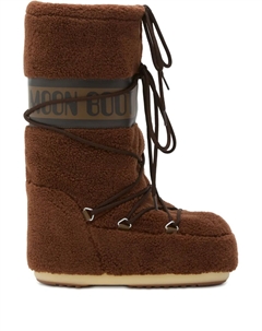 Сапоги из овчины, коричневый Moon boot