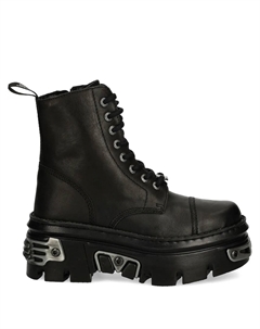 Ботинки в стиле милитари, черный New rock