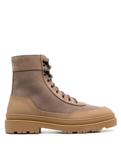 Ботинки на шнуровке, коричневый Brunello cucinelli