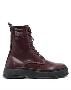 Ботинки 1992 на шнуровке, красный Viron