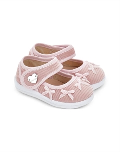 Туфли Мэри Джейн с бантом, розовый Monnalisa