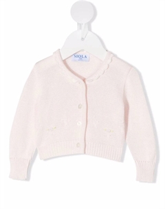 Кардиган Delizia с вышивкой, розовый Siola