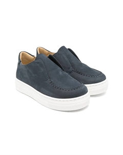 Лоферы с квадратным носком, синий Andrea montelpare