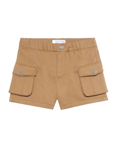 Шорты карго с карманами, нейтральный Roberto cavalli junior