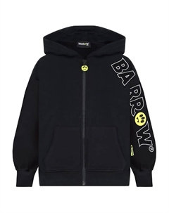 Худи на молнии с логотипом, черный Barrow kids