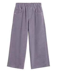 Повседневные брюки с эластичной талией, фиолетовый Brunello cucinelli kids