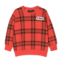 Толстовка в клетку, красный Mini rodini