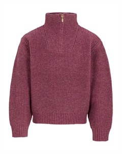 Водолазка в рубчик, красный Molo