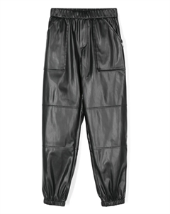 Брюки с эластичным поясом, черный Liu jo kids