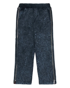 Брюки с выбеленным эффектом, черный Dsquared2 kids