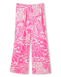 Брюки с принтом, розовый Billieblush