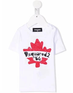 Футболка с логотипом, белый Dsquared2 kids