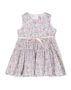 Ярусное платье с цветочным принтом, розовый Il gufo