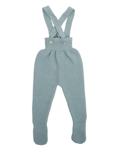 Шерстяной комбинезон с подтяжками, синий Paz rodriguez