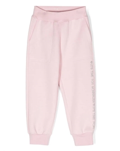 Спортивные брюки с кристаллами, розовый Monnalisa