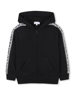 Худи на молнии, черный Marc jacobs kids