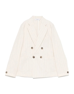 Пиджак в полоску, нейтральный Paolo pecora kids