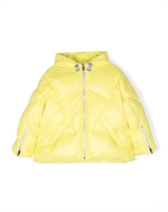 Пуховик Khriskid с капюшоном, желтый Khrisjoy kids