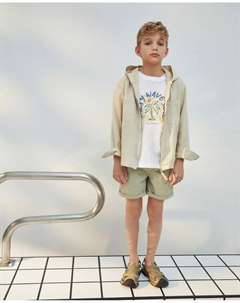 Базовые детские бермуды, зеленый Kids el corte inglés