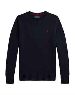 Свитер с круглым вырезом, синий Polo ralph lauren kids