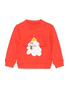 Толстовка со сменным принтом, красный Stella mccartney kids