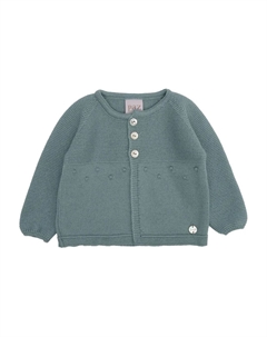 Фактурный кардиган на пуговицах, зеленый Paz rodriguez