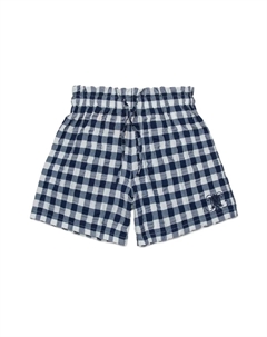 Клетчатые шорты, синий Max&co. kids