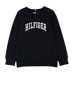 Толстовка с логотипом, синий Tommy hilfiger junior
