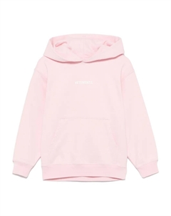 Худи с логотипом, розовый Vetements kids