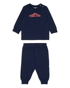 Спортивный костюм с логотипом, синий Dsquared2 kids