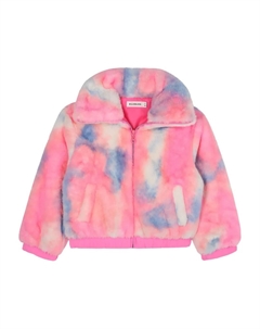 Куртка с принтом тай-дай, розовый Billieblush