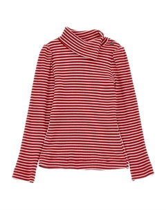 Джемпер в полоску, красный Monnalisa